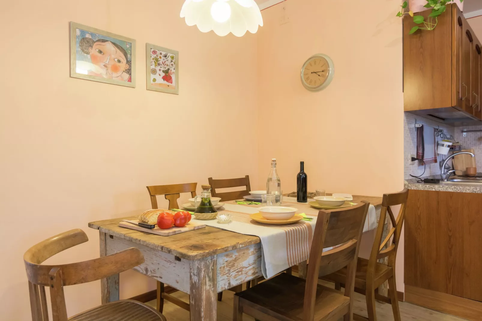 Il Leccio e Le Rose-Dining room