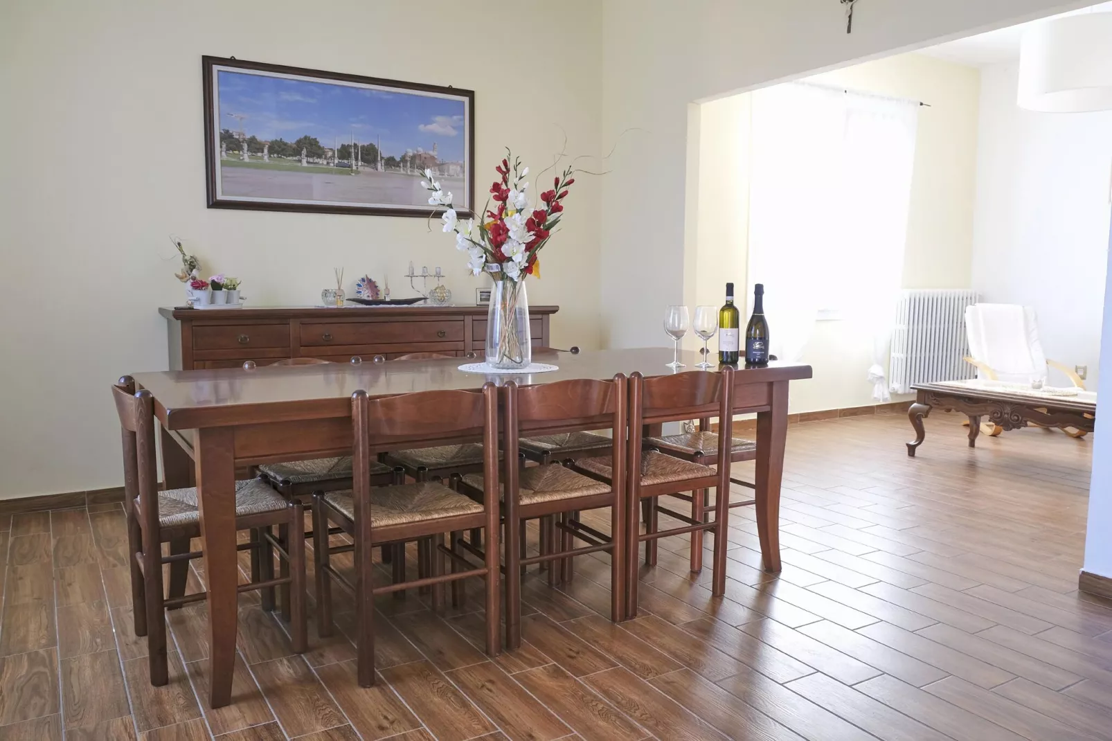 Casa Campagnola Due-Dining room