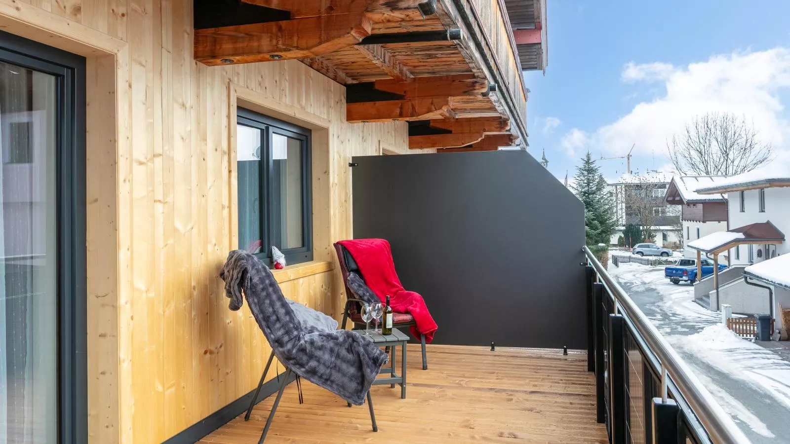 Tennerhof Apartments Top 1-Terrasse / balcon