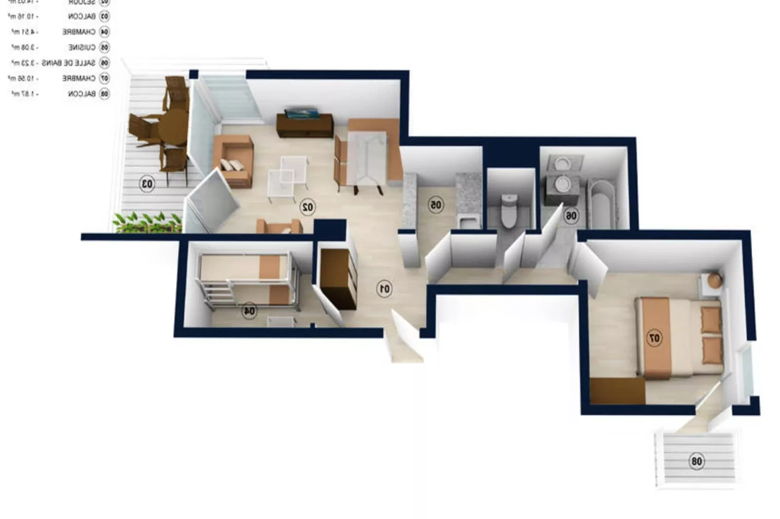 Appartements à La Clusaz