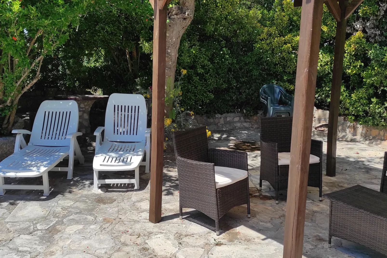 Villa Barone Guest House-Garten Sommer