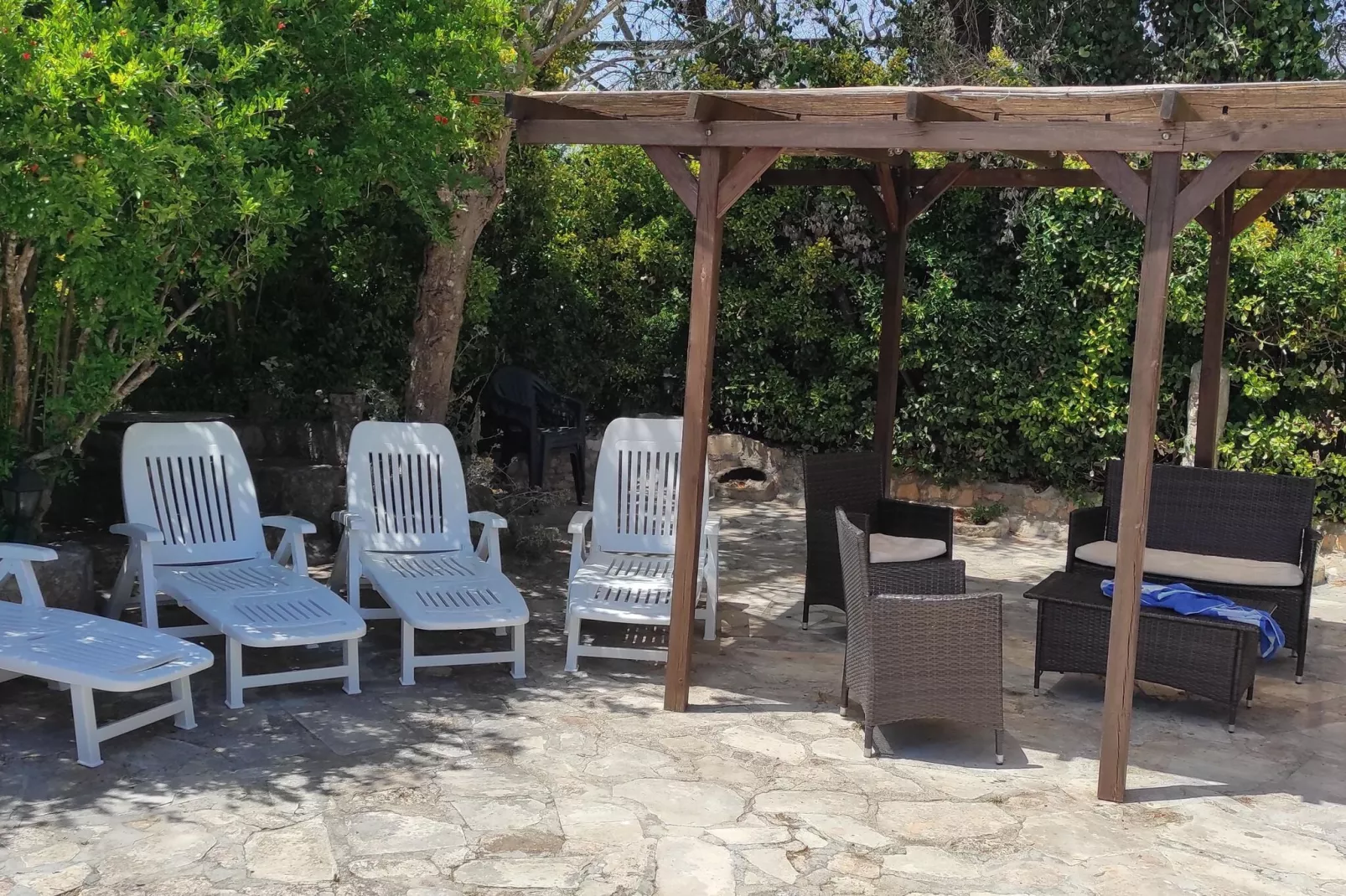 Villa Barone Guest House-Garten Sommer