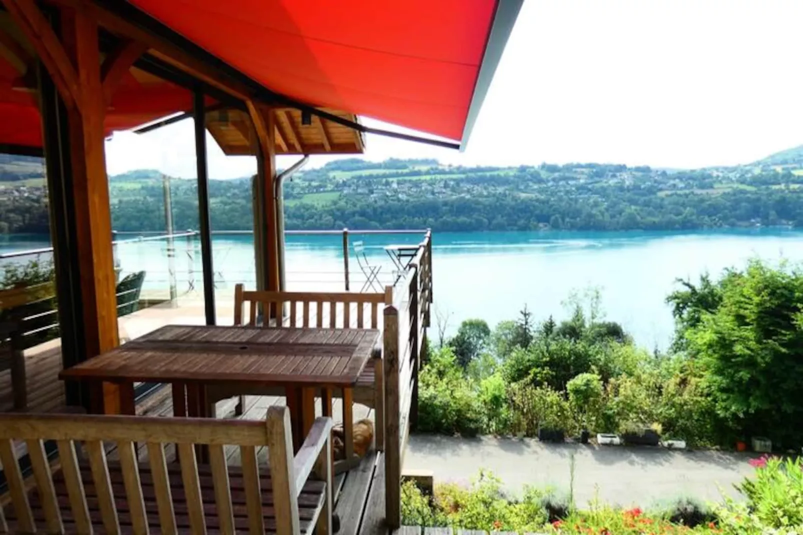 Seeblick Chalet Romantique Spa / Vue Lac