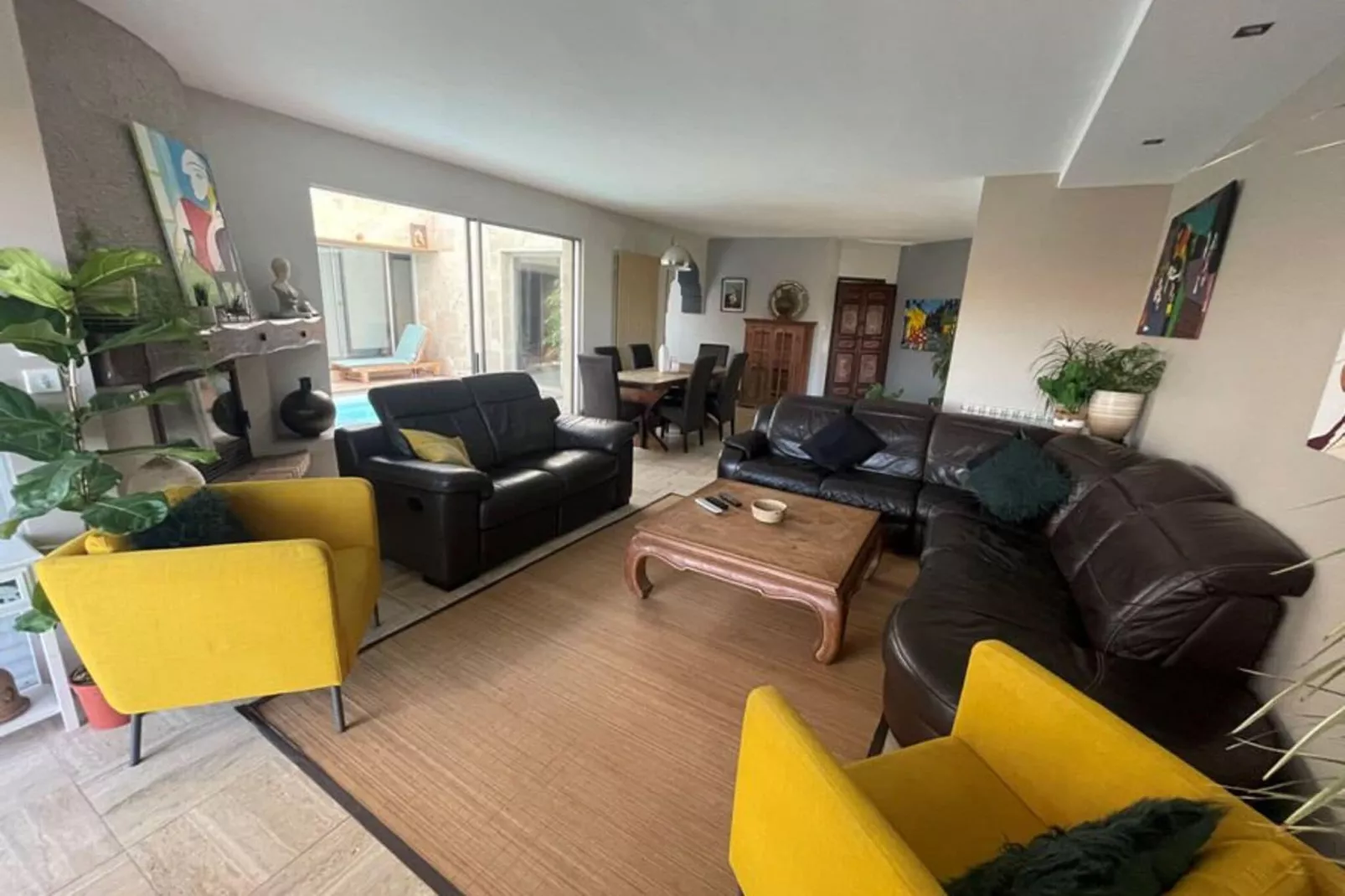 Holiday home Le Porge-Salon