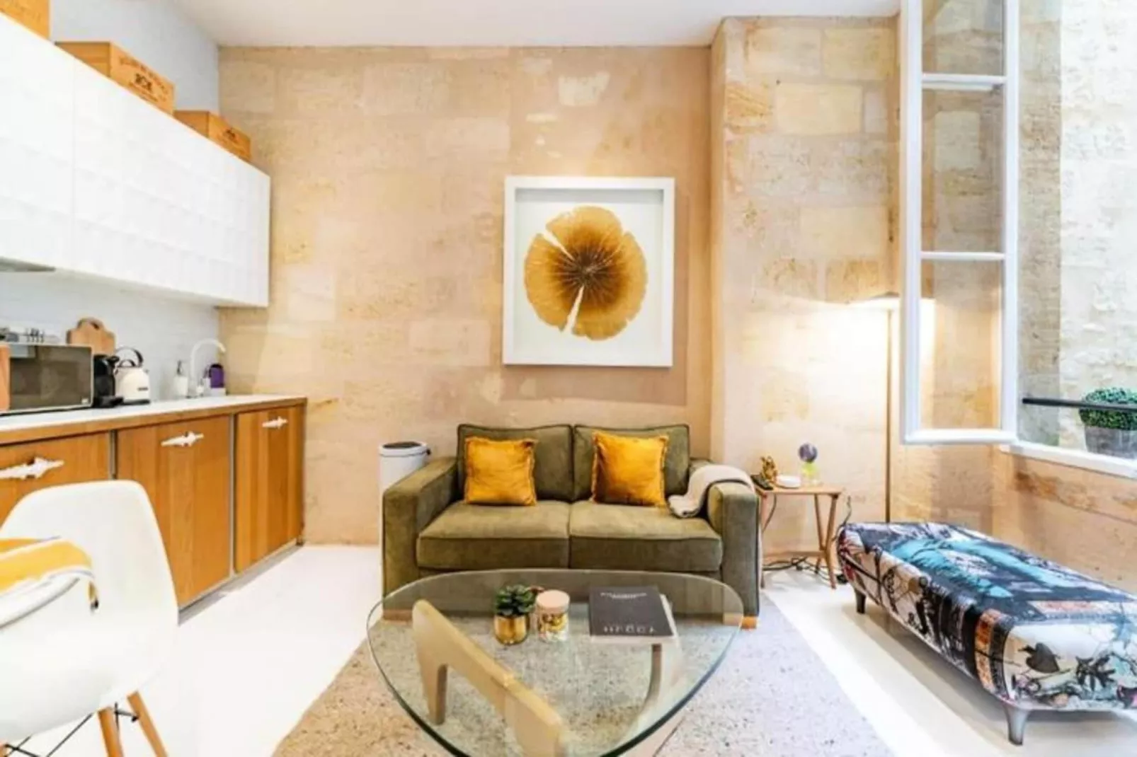 Superbe Appartement Bordelais Plein De Charme Et Lumineux Avec Terrasse-Salon