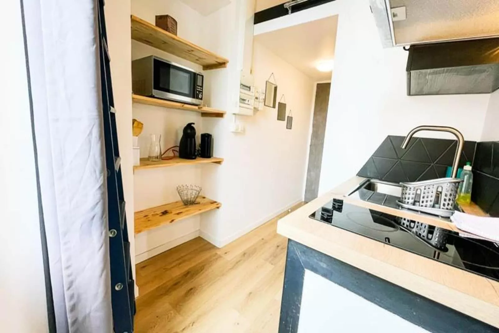 Le Nid D'altitude 🐦 - Studio Mezzanine - Tout &eacute;quip&eacute;-Küche