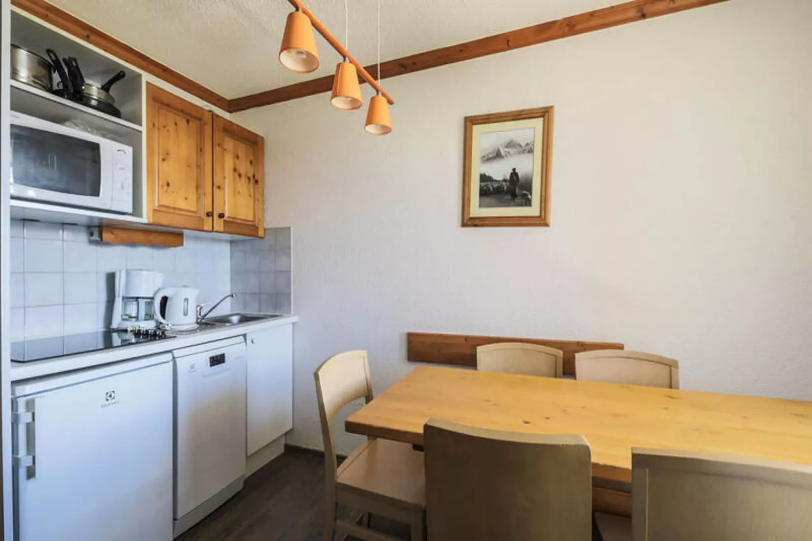 Résidence Les Horizons d'Huez - maeva Home-Küche