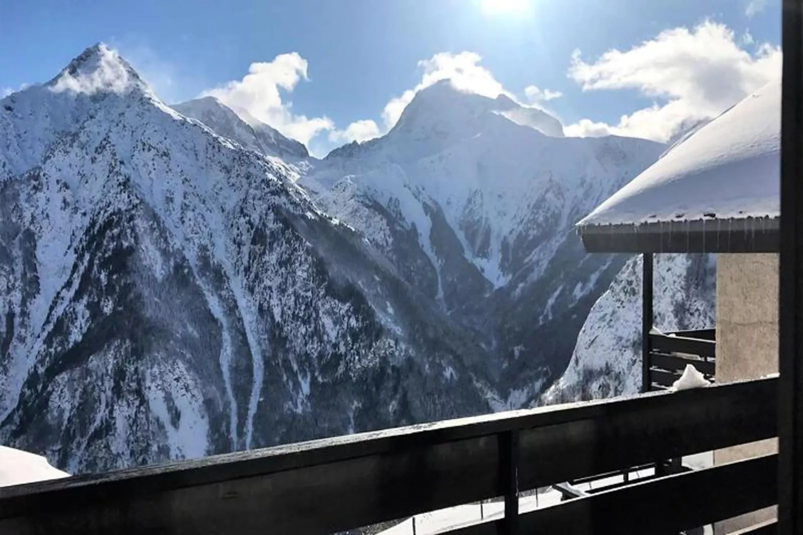 Résidence Sequoias-Außenbereich Winter