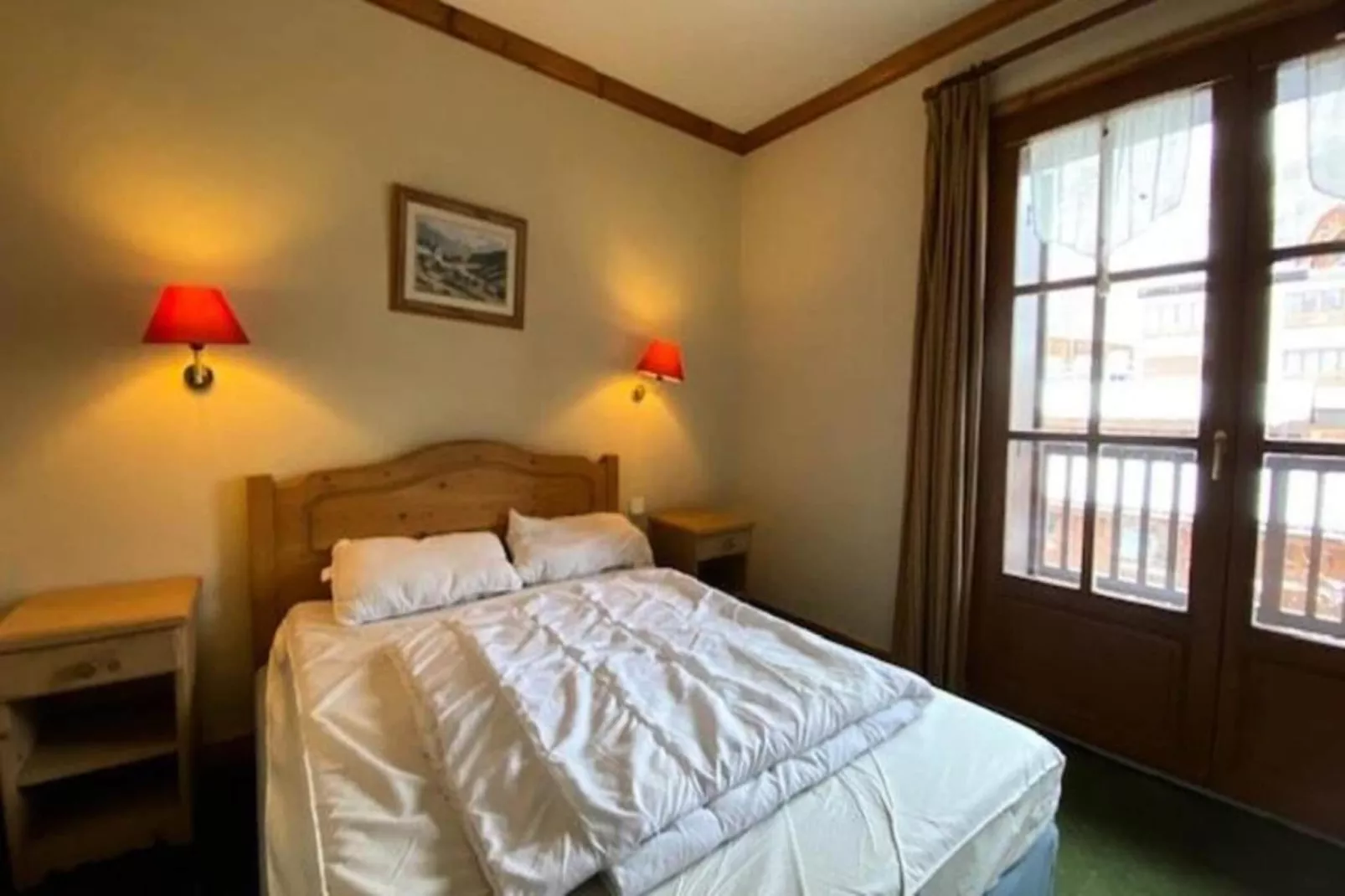 Résidence Alpina Lodge-Schlafzimmer