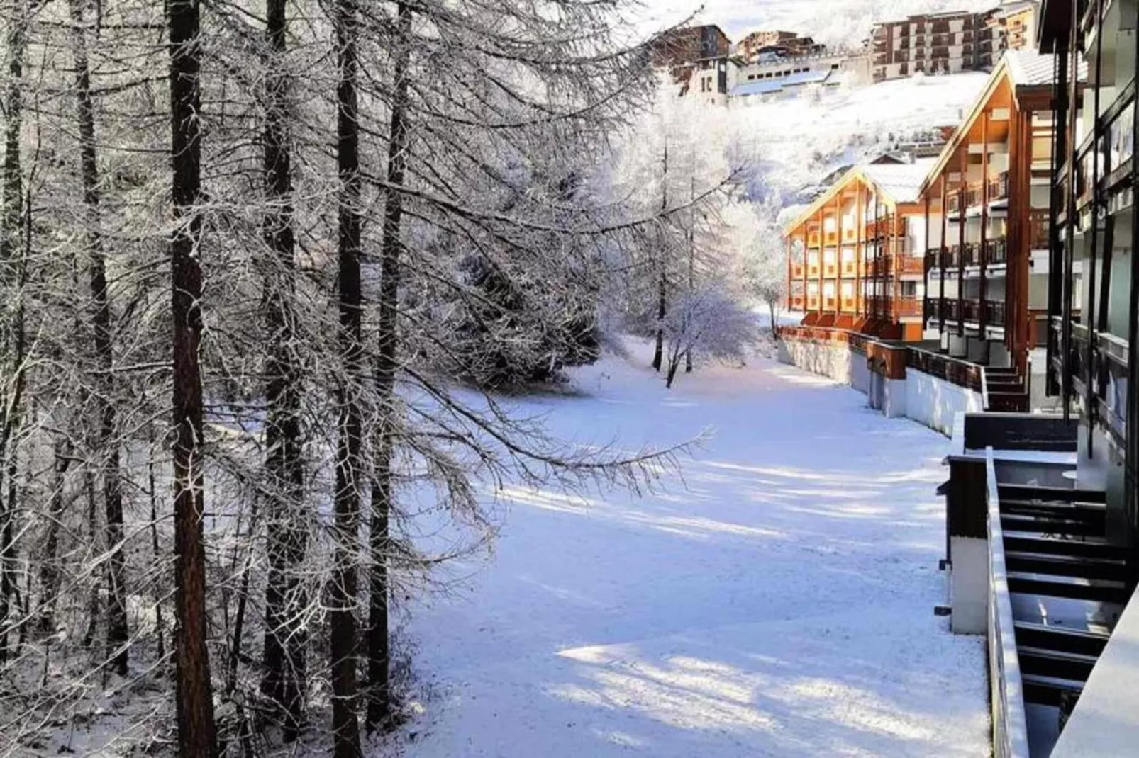 Résidence Prapelier-Aussicht Winter