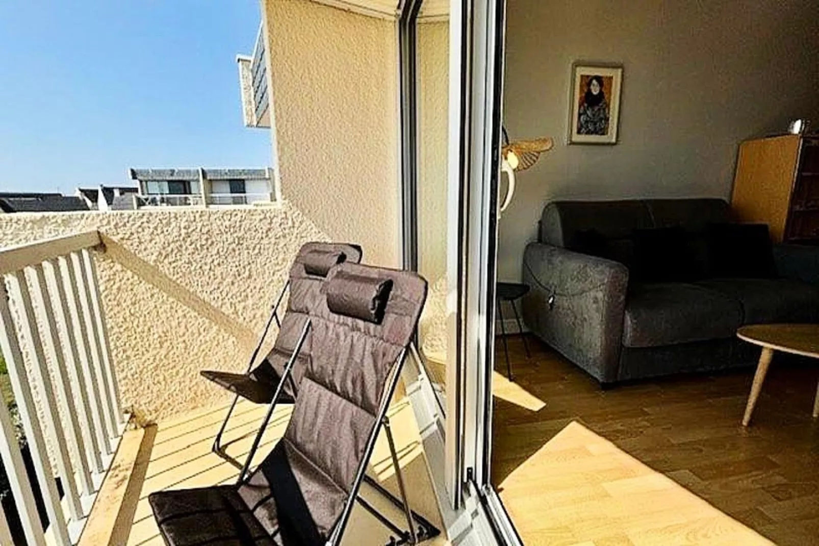 Résidence Les Birvideaux-Terrasse/Balkon