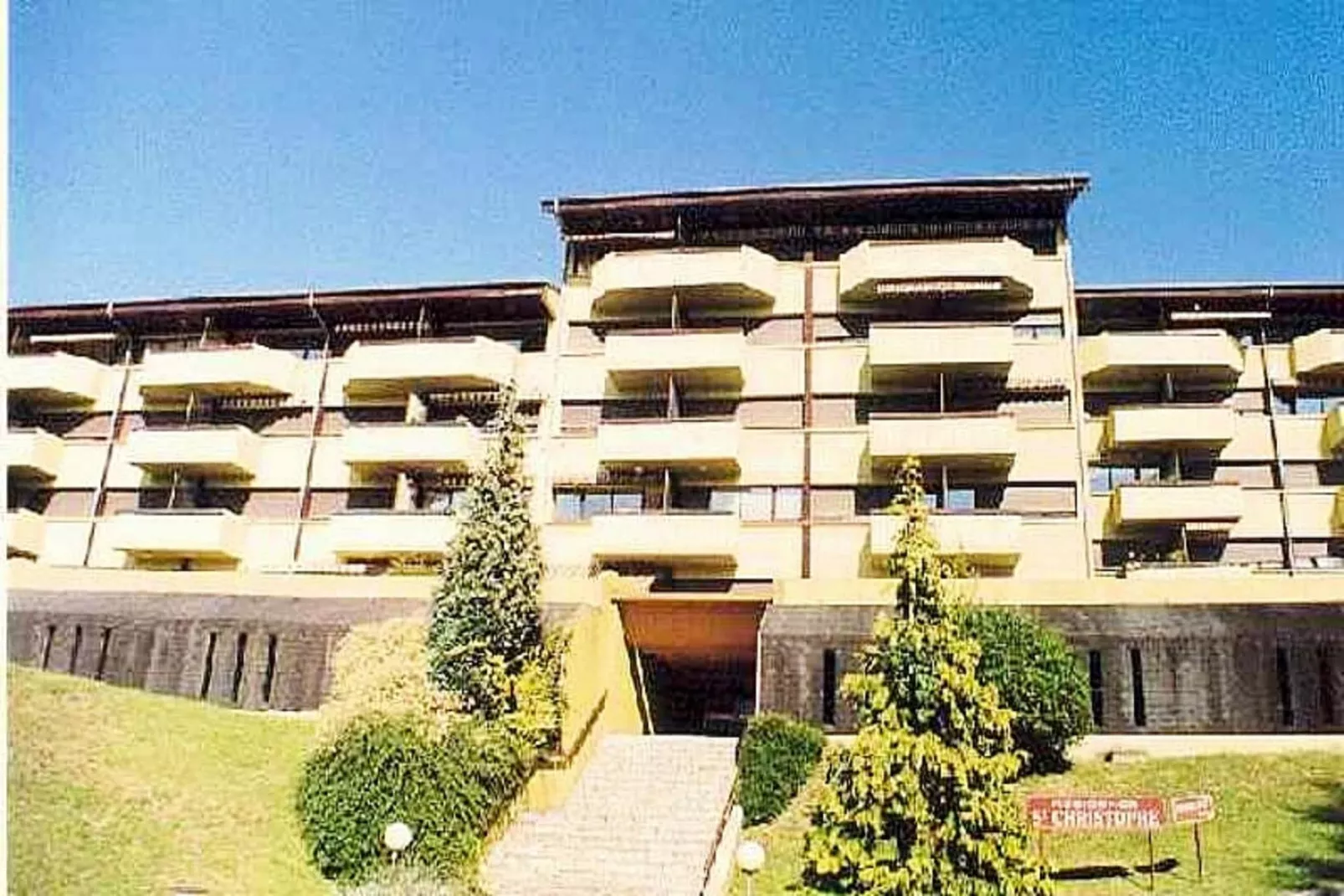 Résidence Saint Christophe-Extérieur été