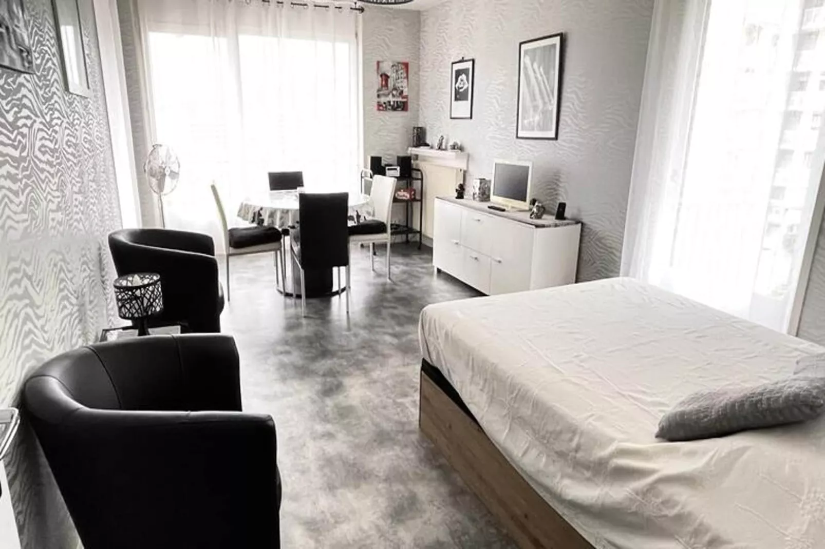 Résidence Montcalm D-Bedroom