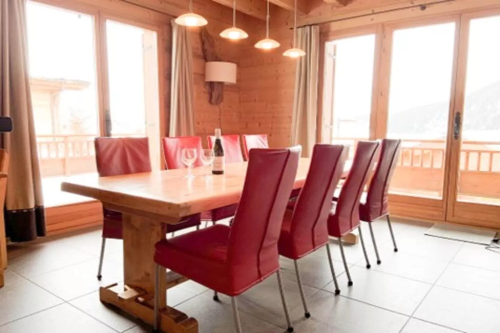 Chalet 3 - SAINT-FRANÇOIS-LONGCHAMP-Dining room