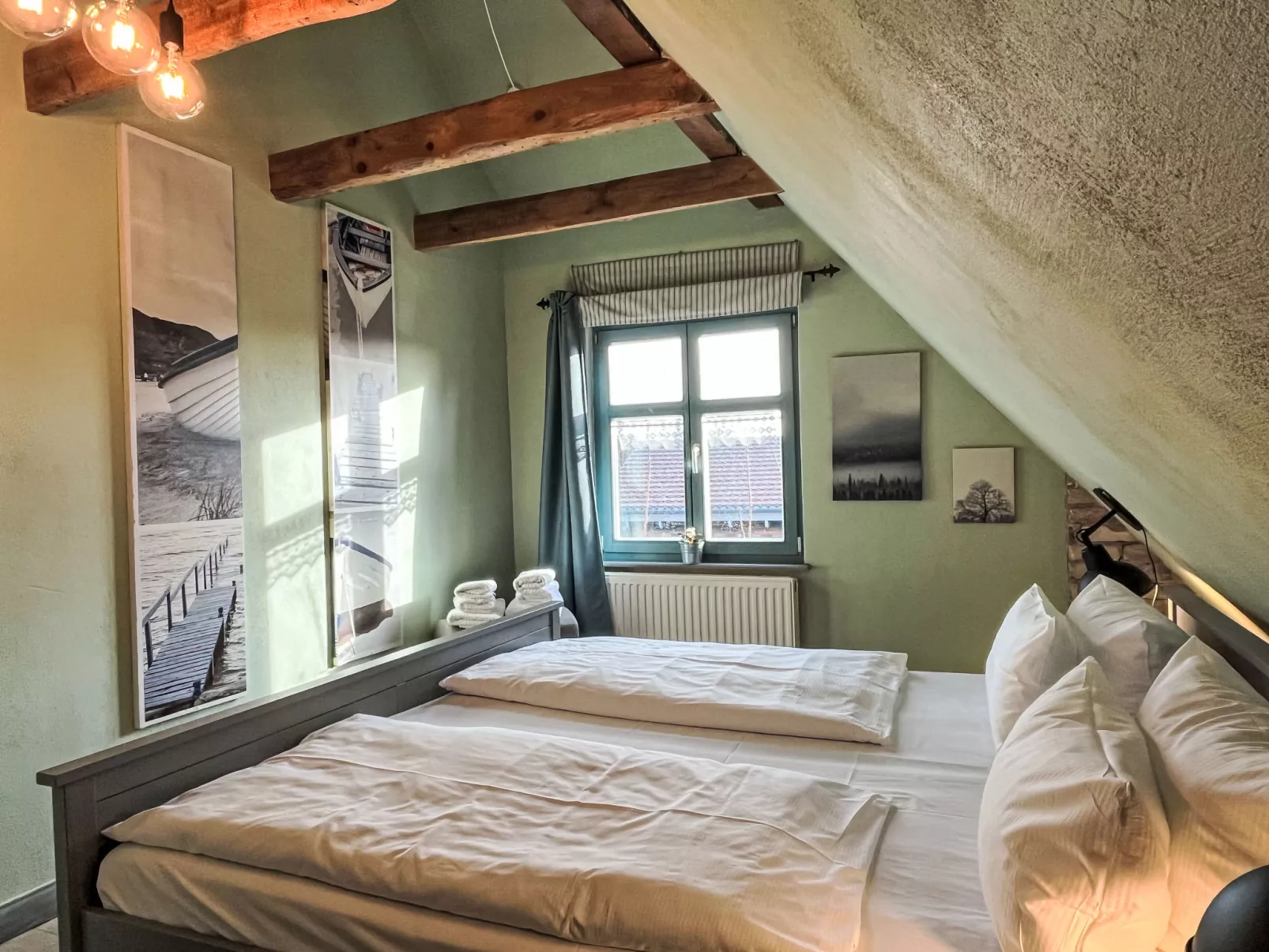 Reetgedecktes Ferienhaus Seelchen-Drinnen