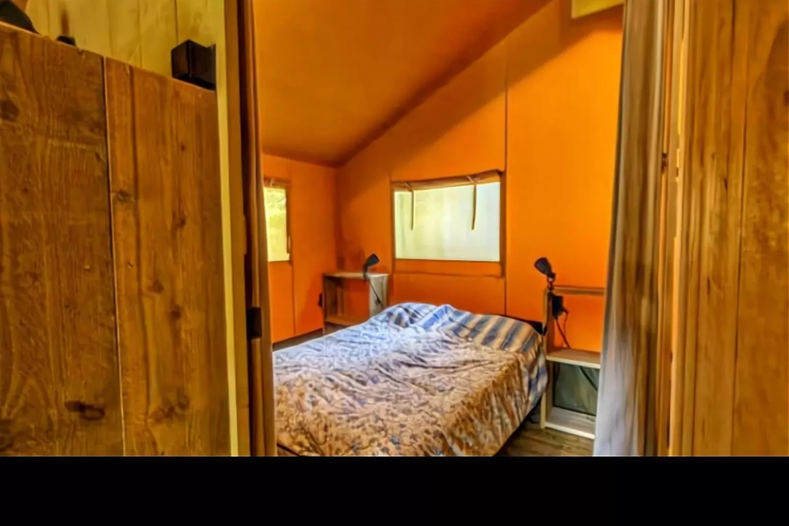Luxe safaritent op Ameland