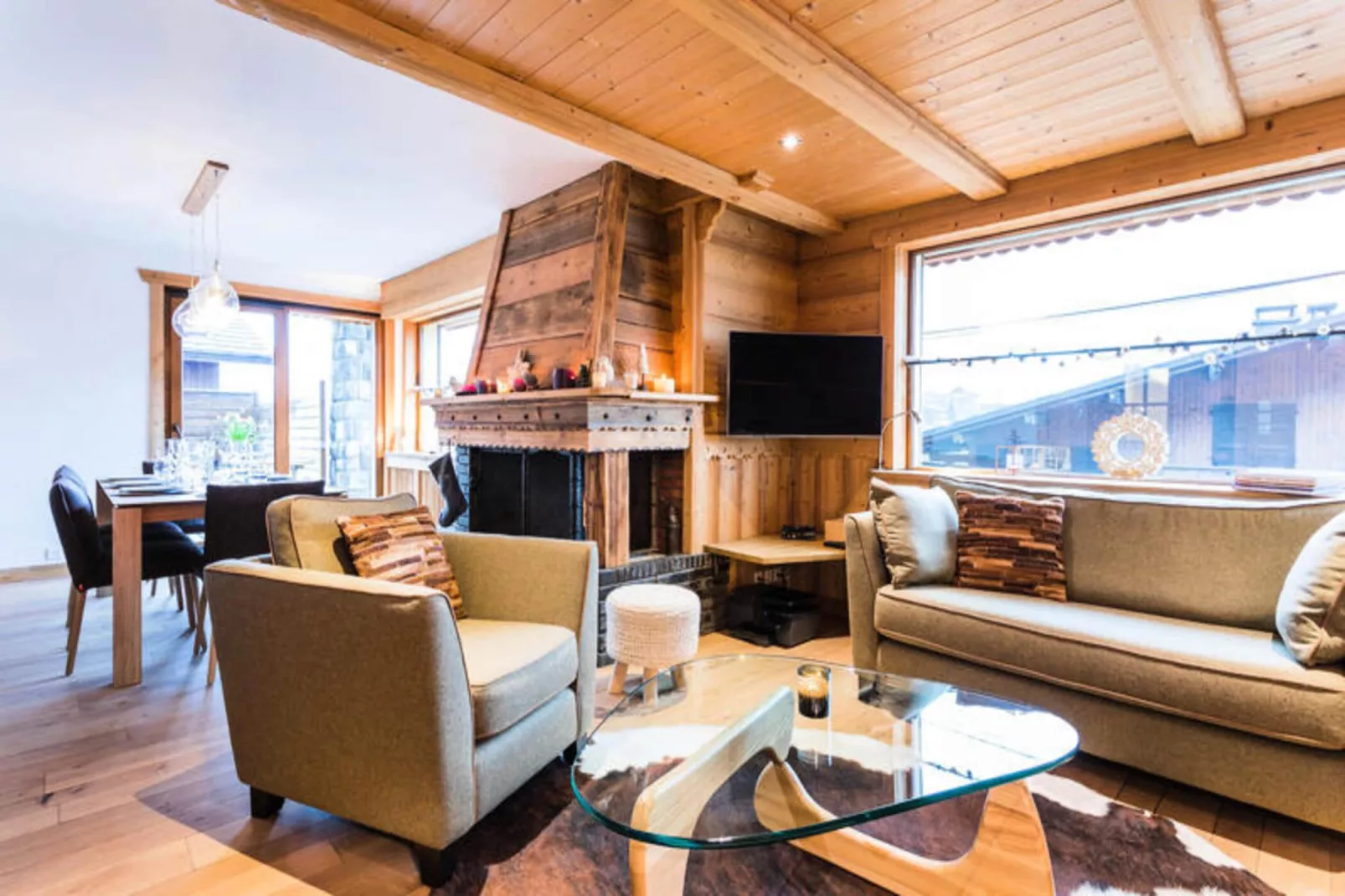 Chalet Le Blizzard-Salon