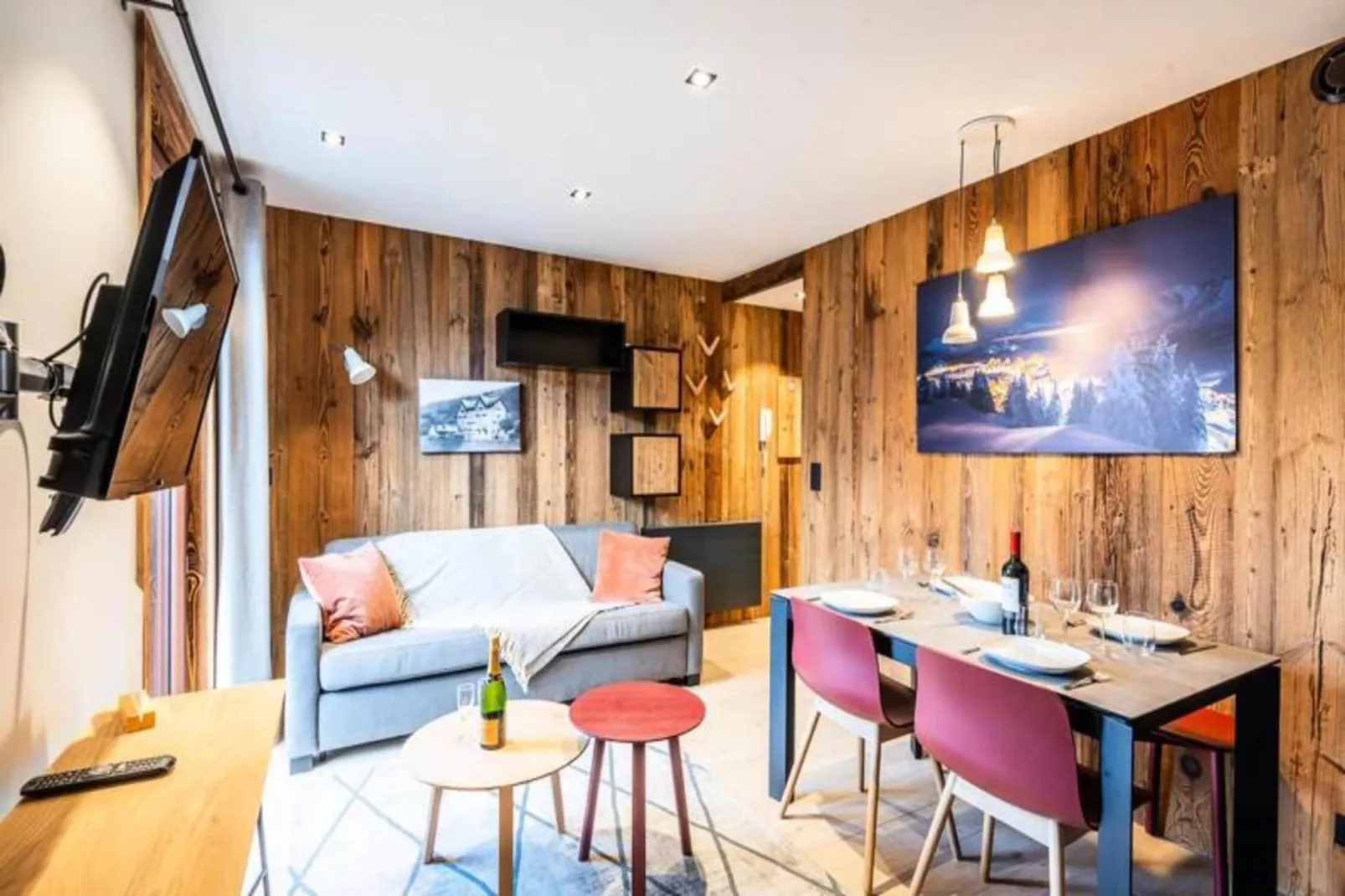 Résidence L'edelweiss-Living room