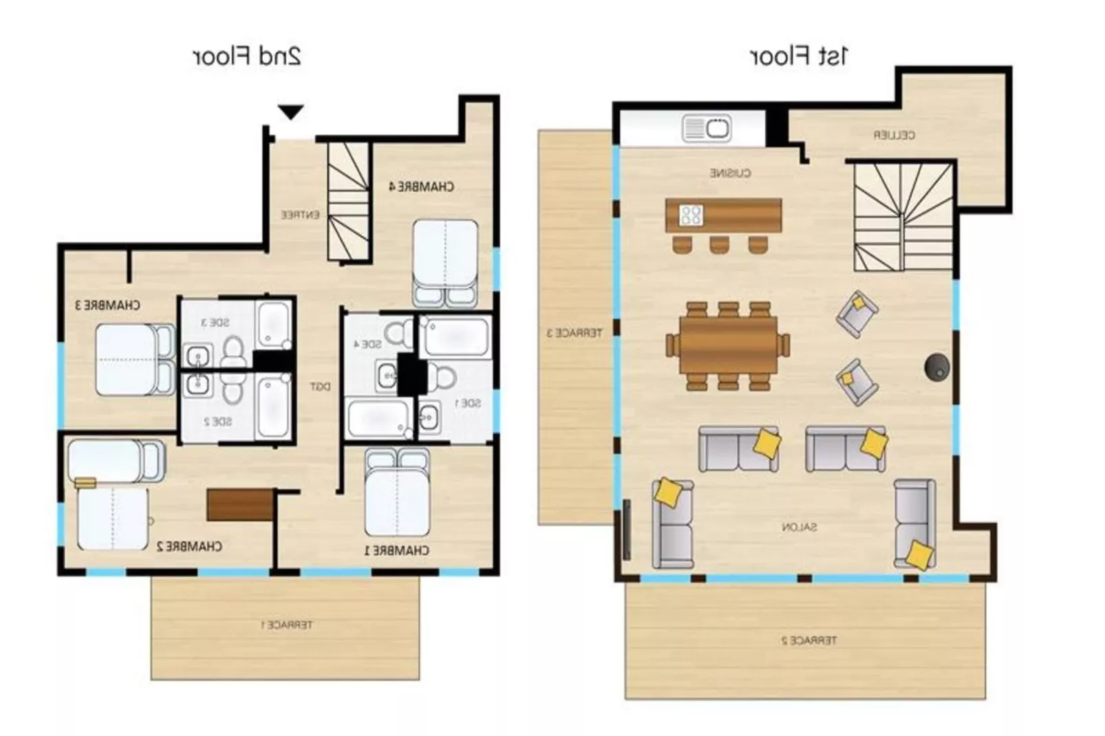 Résidence Echo Du Pleney - Esszimmer