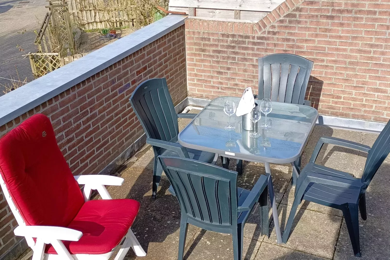 Zon Amour-Terrasse / balcon