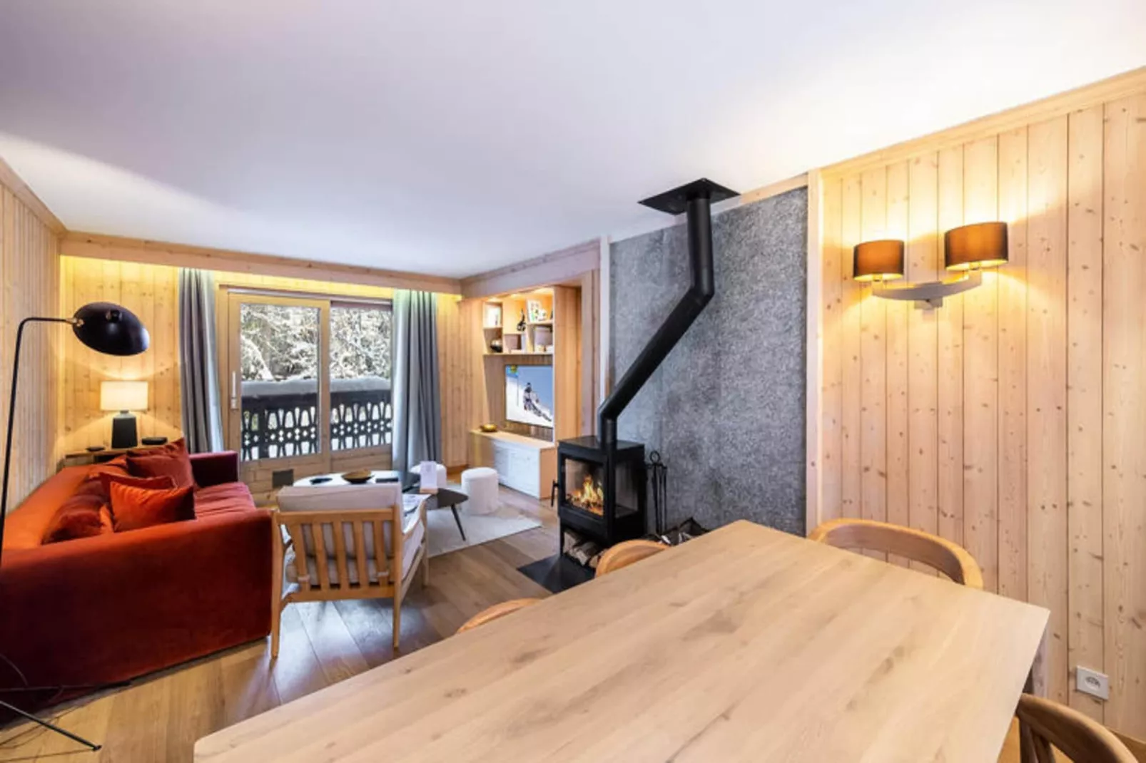 Résidence La Gelinotte-Esszimmer