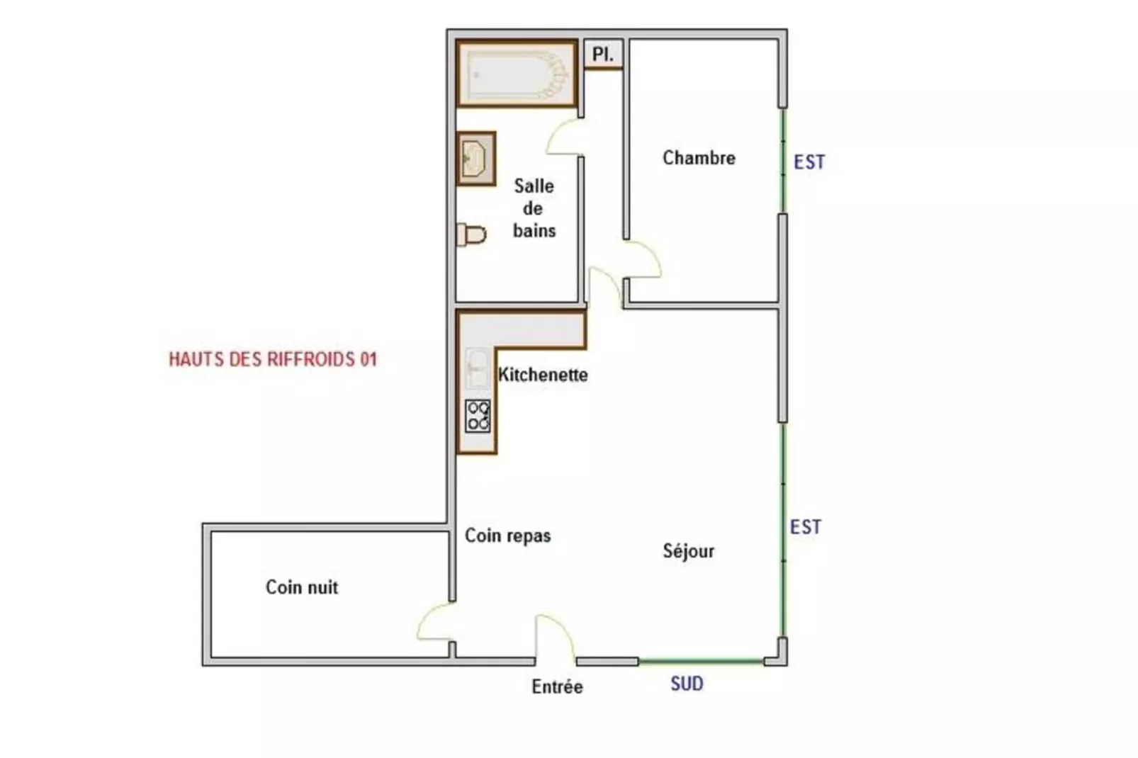 Résidence Hauts Des Riffroids A-Ambiance