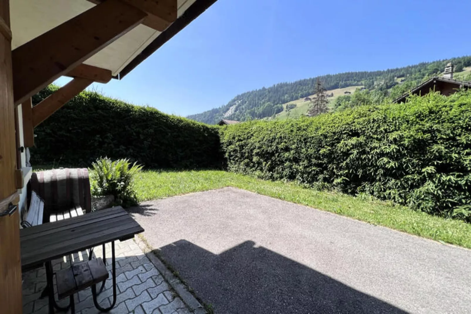 Studio à La Clusaz-Exterior in summer