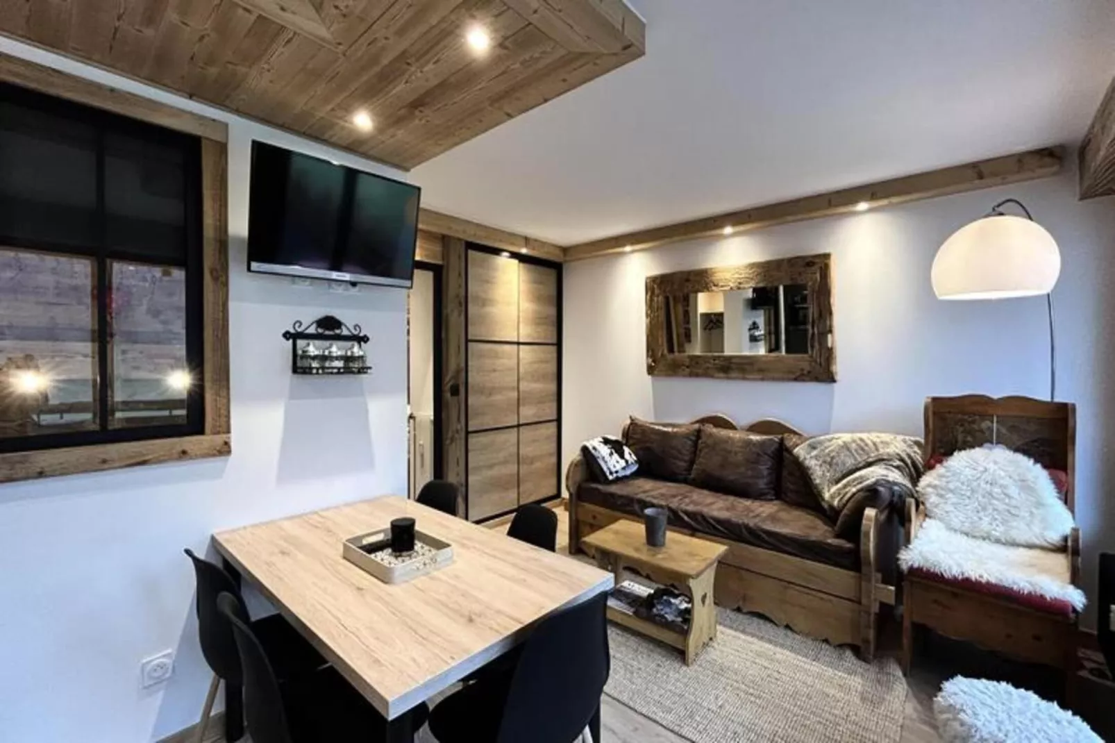 Résidence La Pointe Des Verres-Wohnzimmer