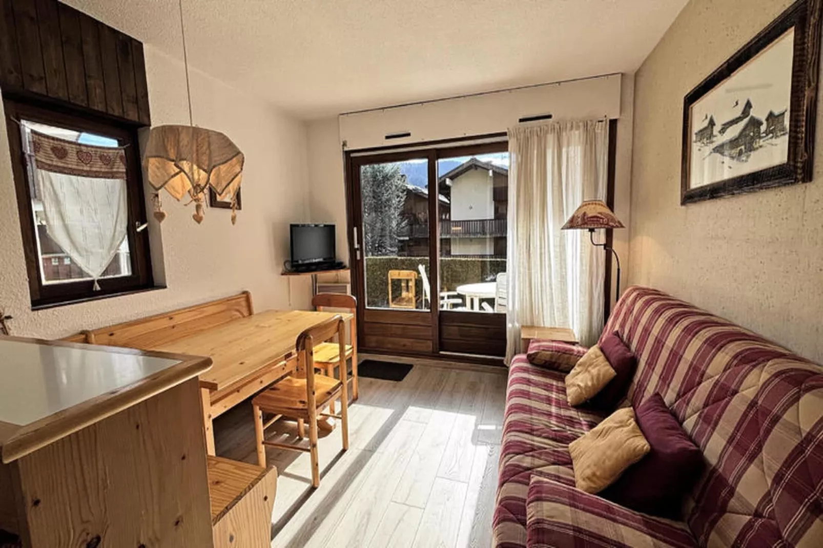 Appartements à La Clusaz-Living room