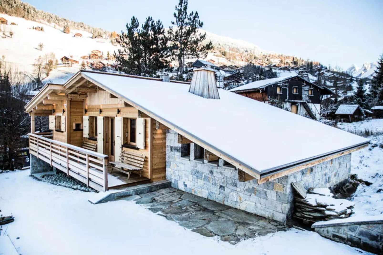 Chalet Mouflon-Exterior in winter