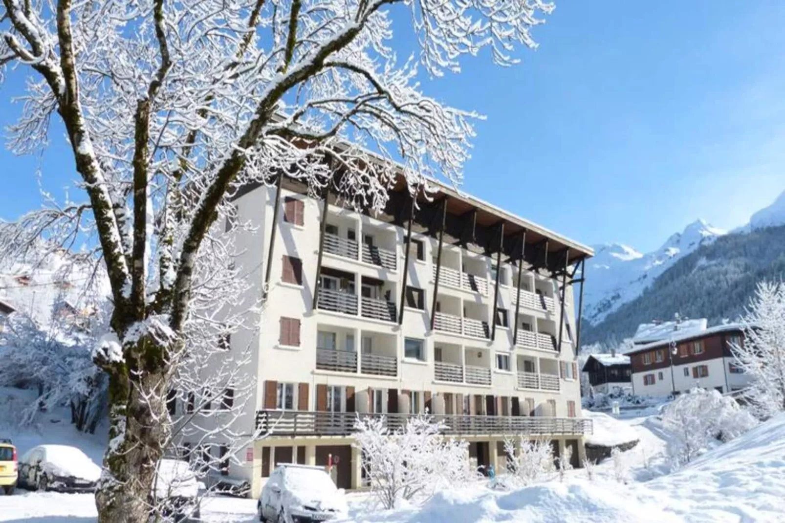 Résidence Bossonnet-Außenbereich Winter