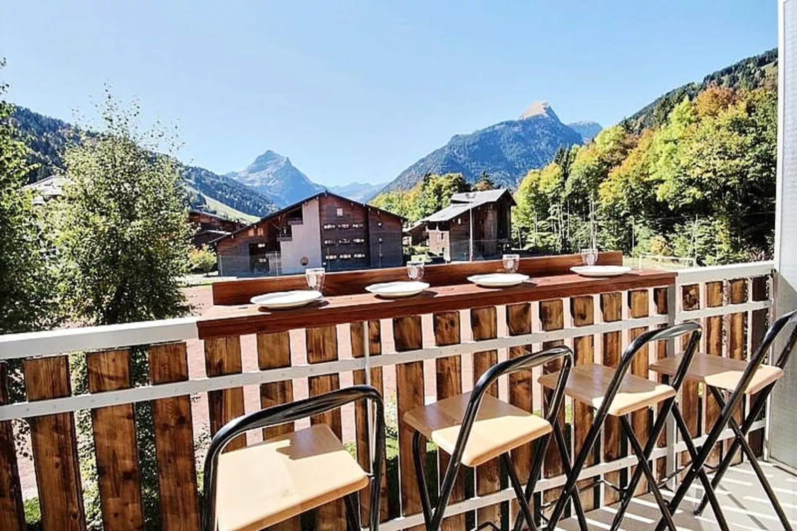 Appartements à Morzine-Terrace balcony