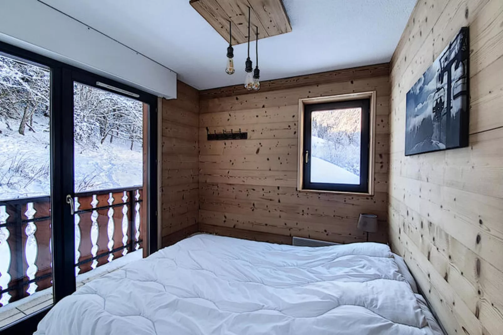 Appartements à Saint Jean d'Aulps-Chambre