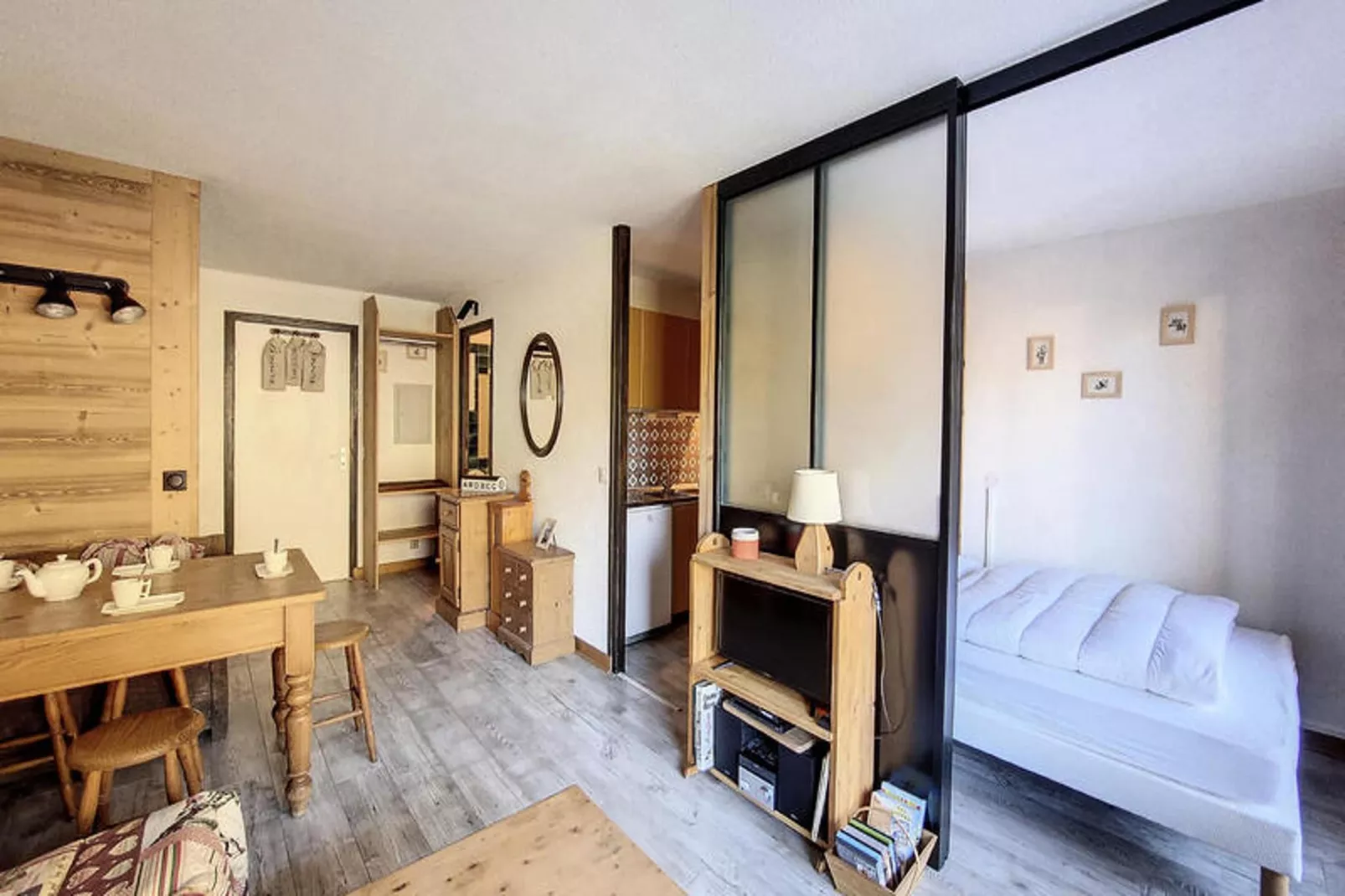 Appartements à Saint Jean d'Aulps-Wohnzimmer