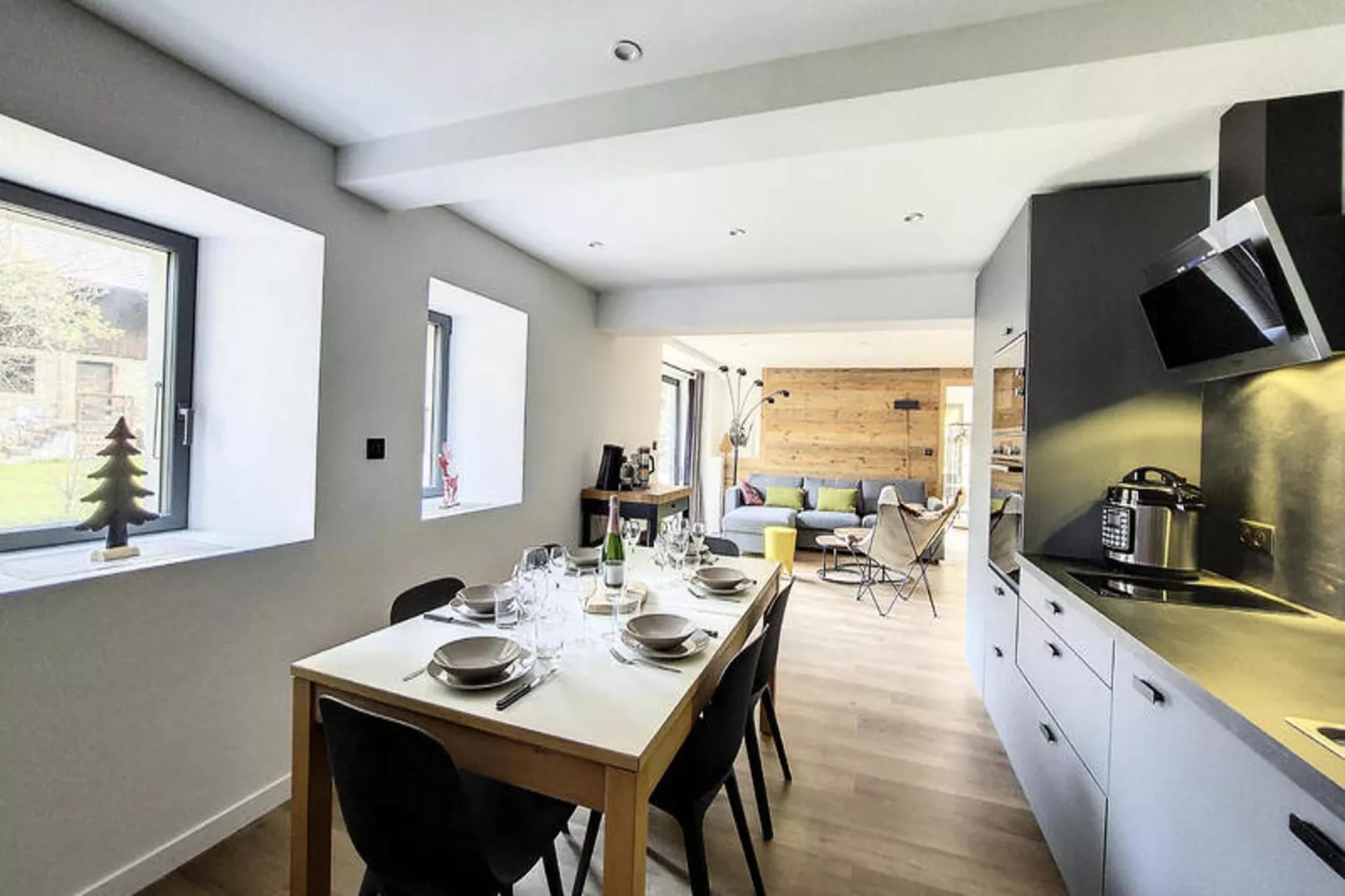 Appartements à Saint Jean d'Aulps-Dining room