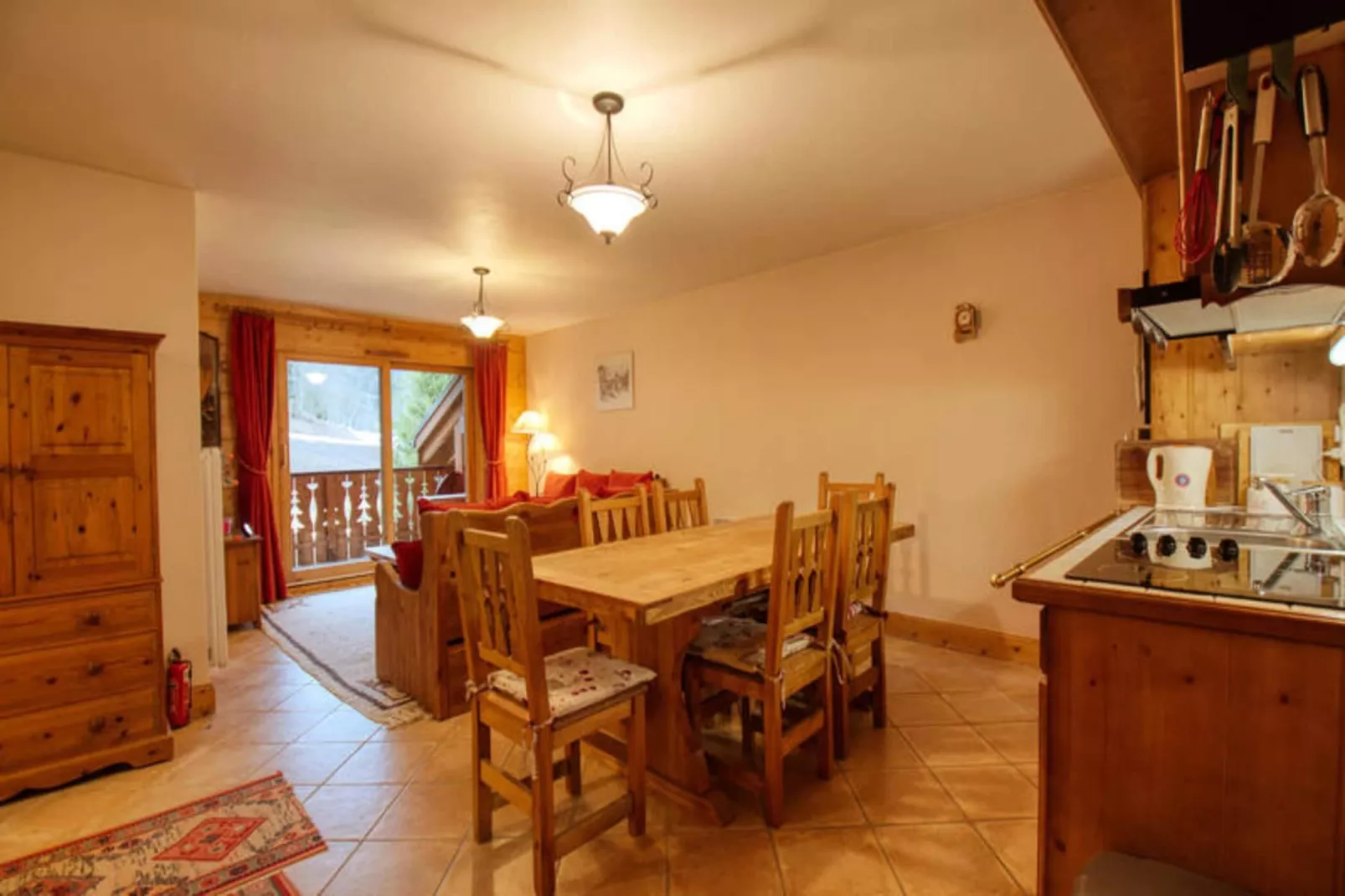 Résidence Refuge De L'alpage Bat E-Kitchen