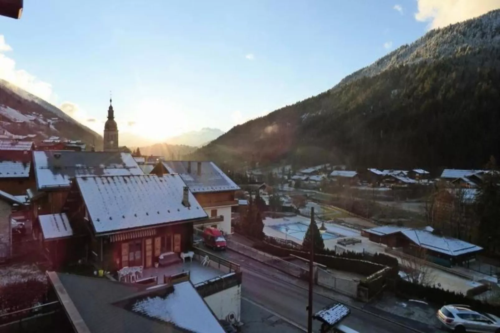 Résidence Cornillon A-Außenbereich Sommer