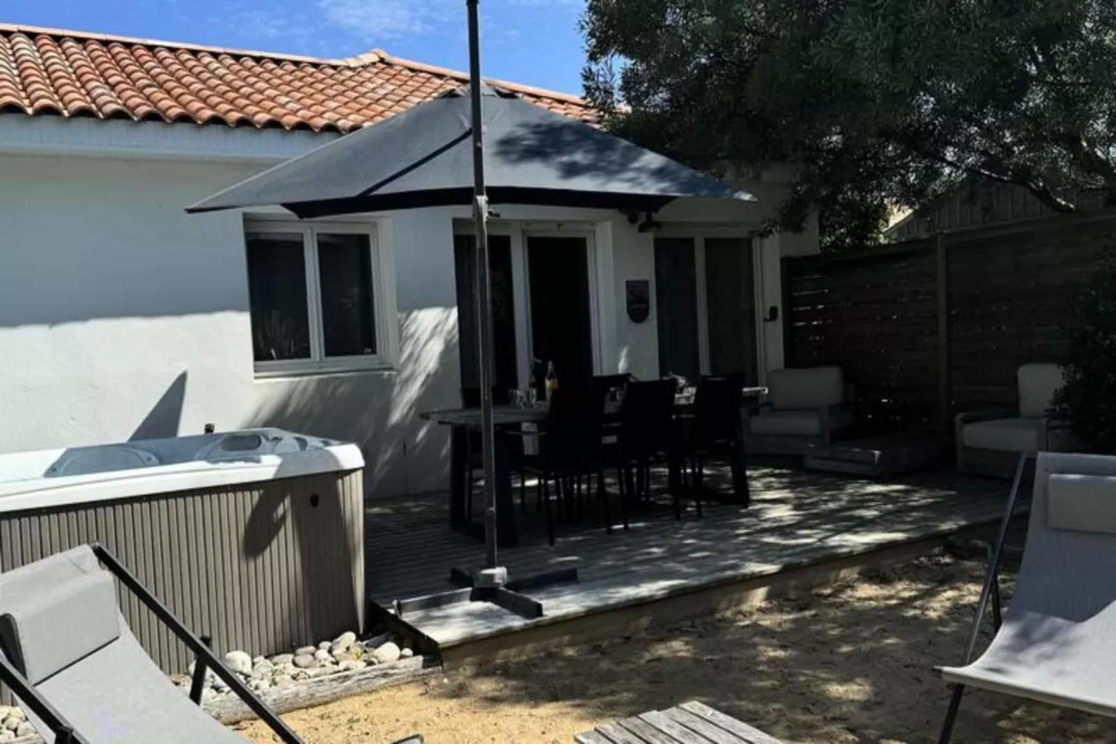 Villa Californie - Domaine Le Sherwood-Exterior in summer