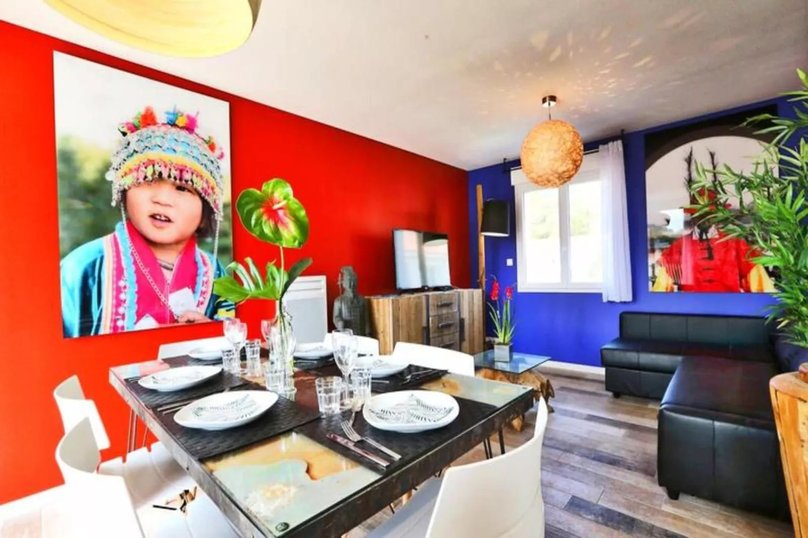 Villa Cor&eacute;e - Domaine Le Sherwood-Extérieur été