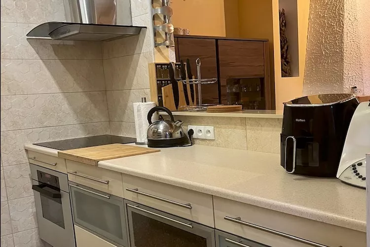 Dom wakacyjny w Krzyni dla max 7 osób-Kitchen