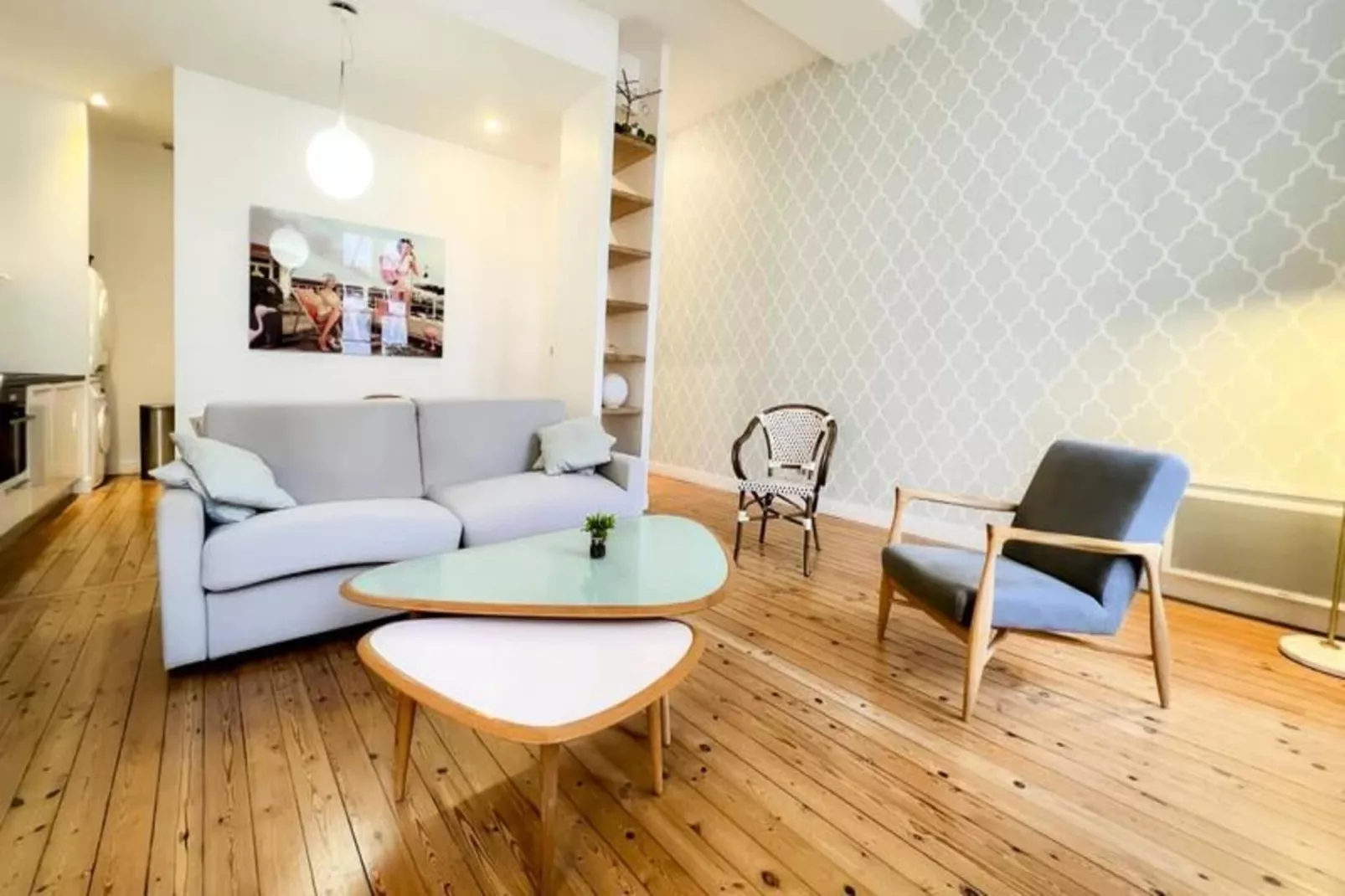 Magnifique Appartement Avec Terrasse-Living room