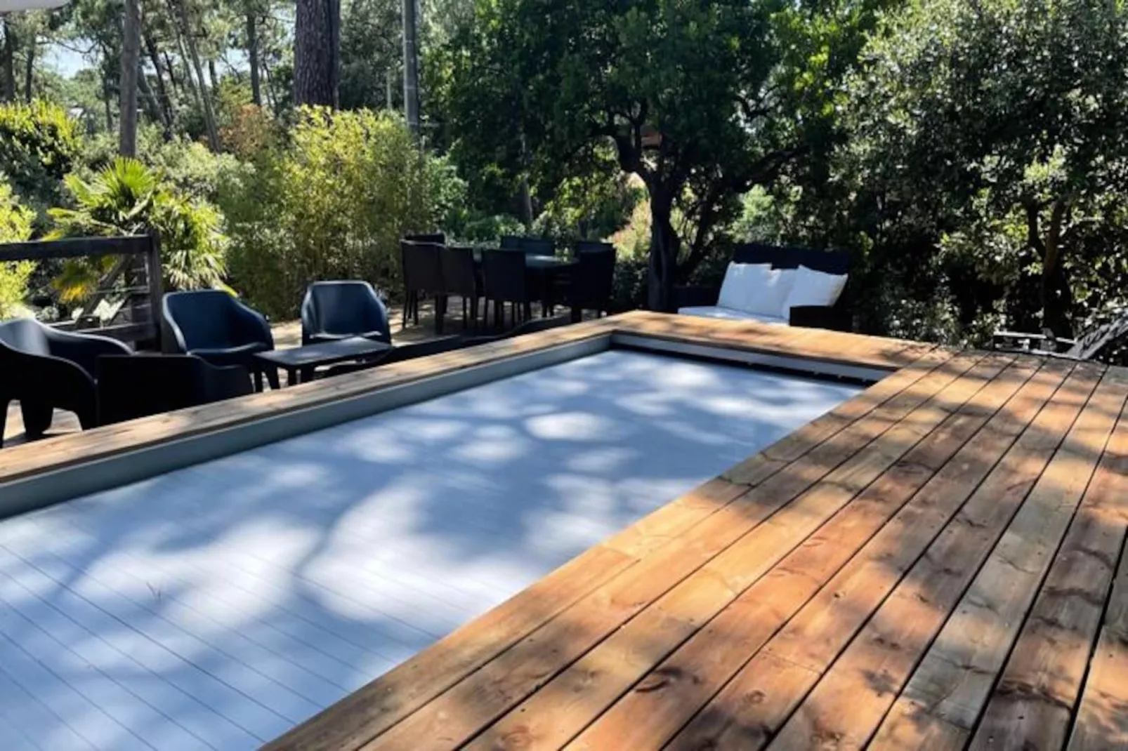 Magnifique Villa Climatis&eacute;e -10 Personnes Avec Piscine Et P&eacute;tanque - Pyla-Image-tags.