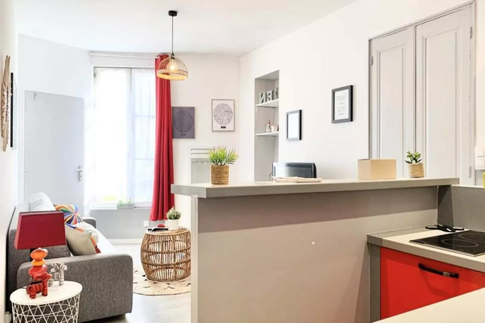 | Petit Paris 💋 | Studio Calme Tout &eacute;quip&eacute;-Cuisine