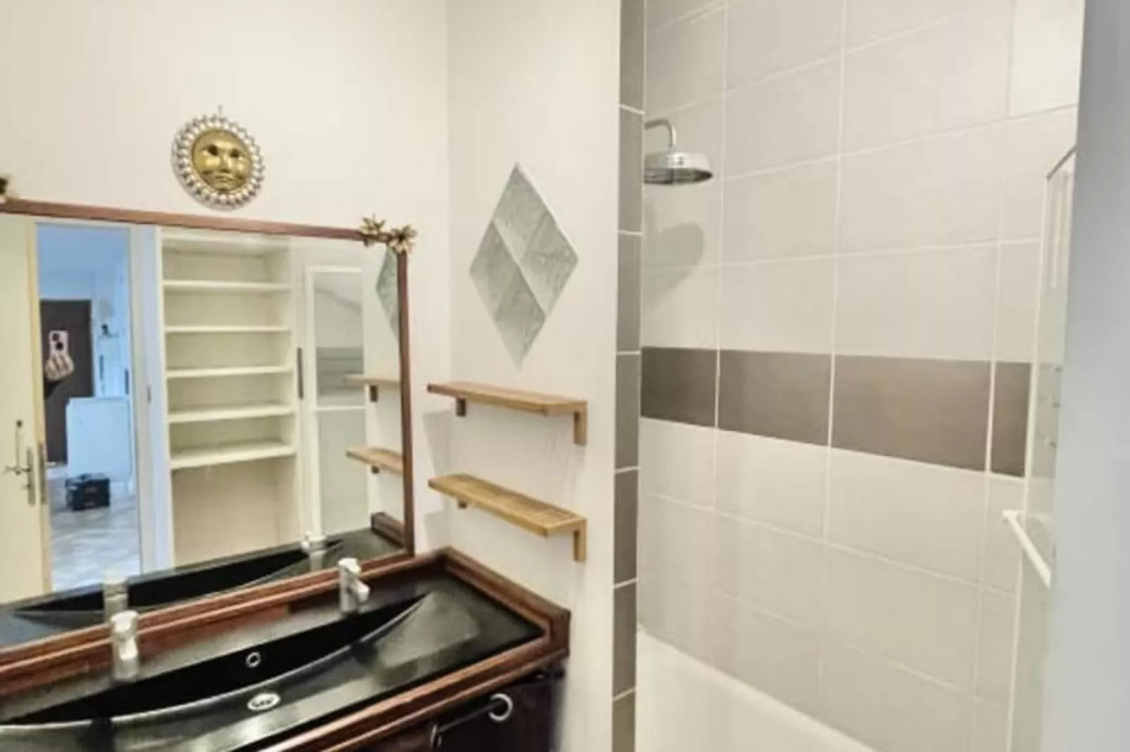 |chez Faffa 𓅂 | Spacieux T5 | Gare Sncf |-Salle de bain