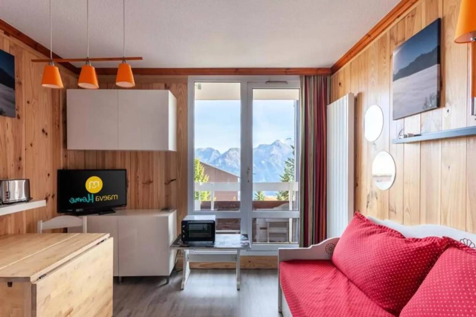 Résidence Les Horizons d'Huez - maeva Home-Wohnzimmer