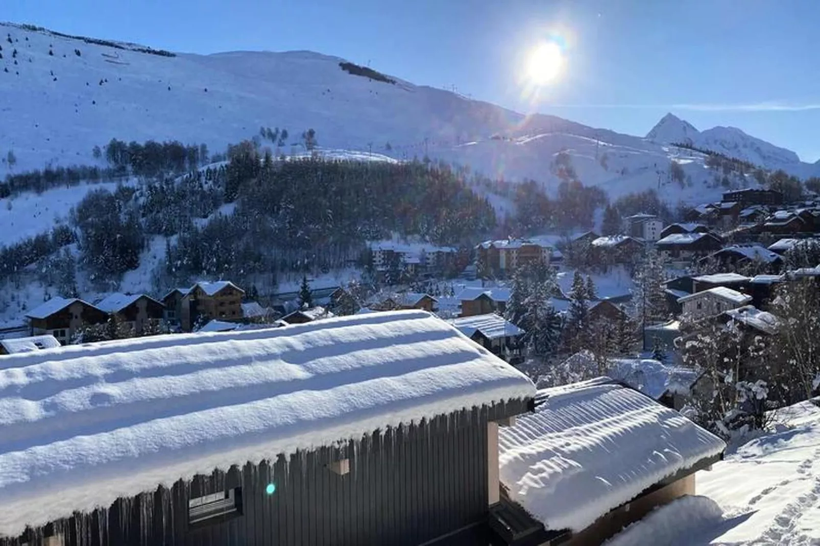 Résidence Arc En Ciel B-Zones hiver à 1 km