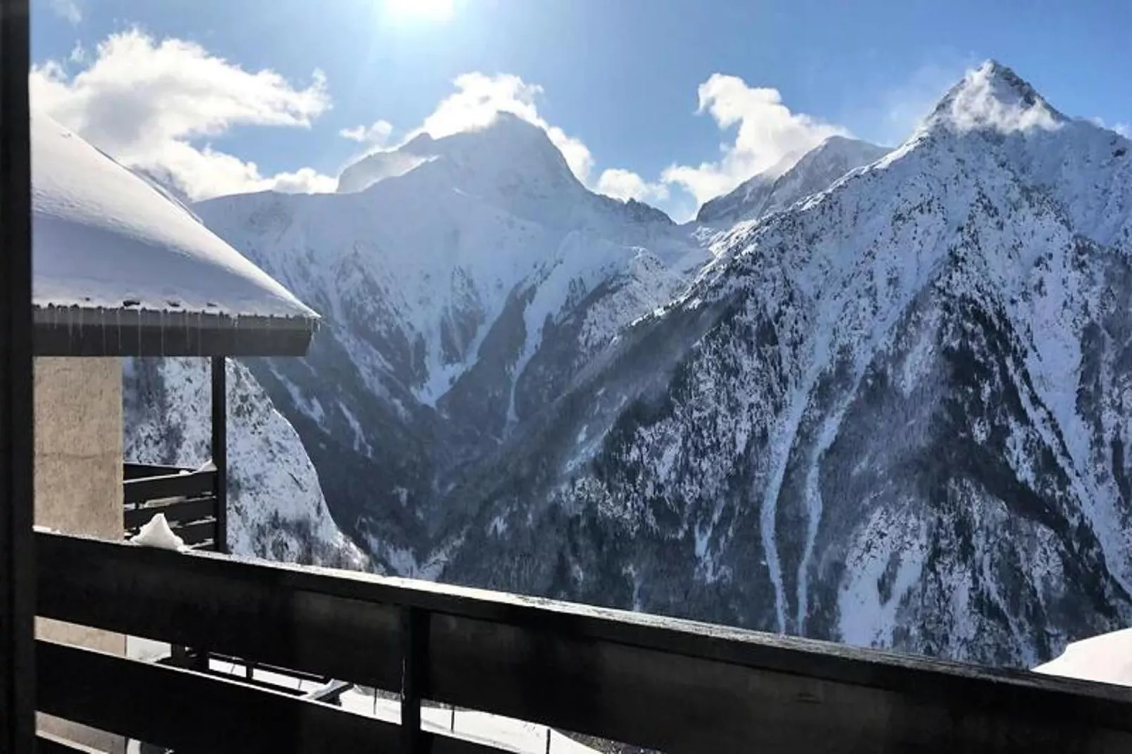 Résidence Sequoias-Außenbereich Winter