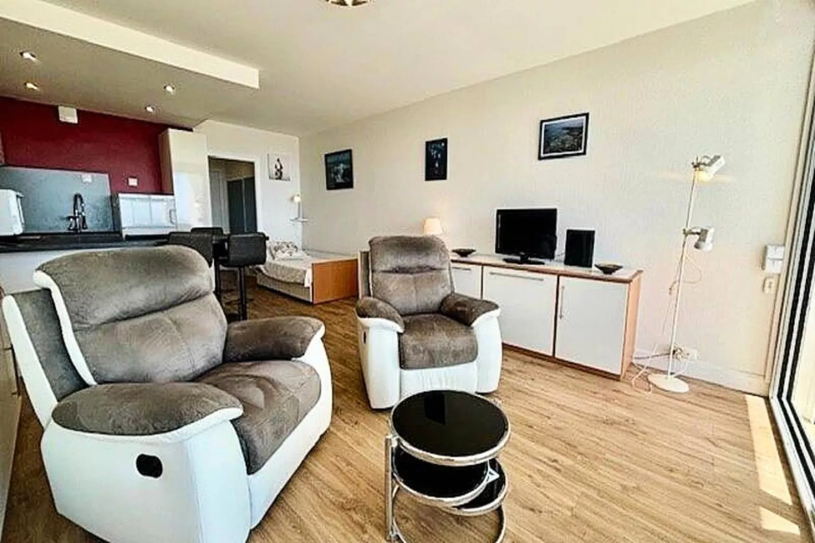 Résidence Les 3 Iles-Wohnzimmer