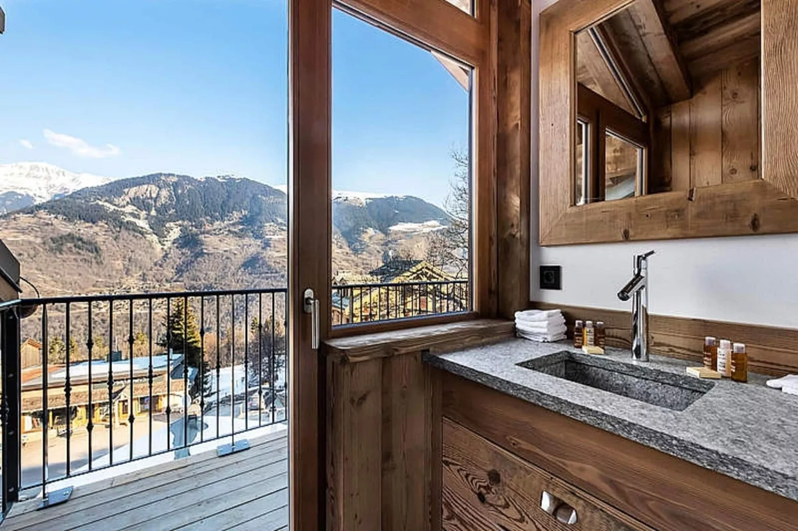 Résidence La Ferme Des Lanches-Terrasse / balcon