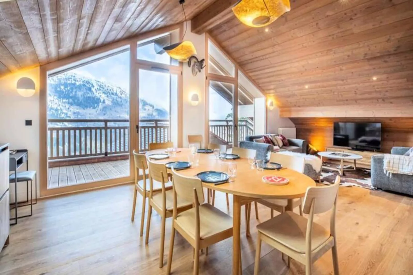 Etania 401 Magnifique Appartement Penthouse &agrave; Meribel Morel